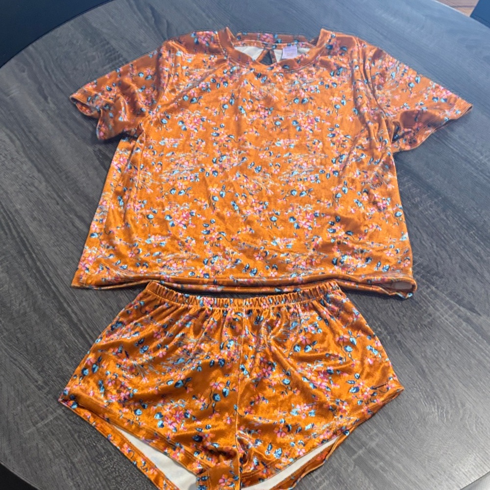 Savage X Fenty Multicolor Floral Lounge Set